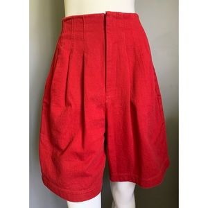 vintage Hairston Roberson : high rise denim shorts